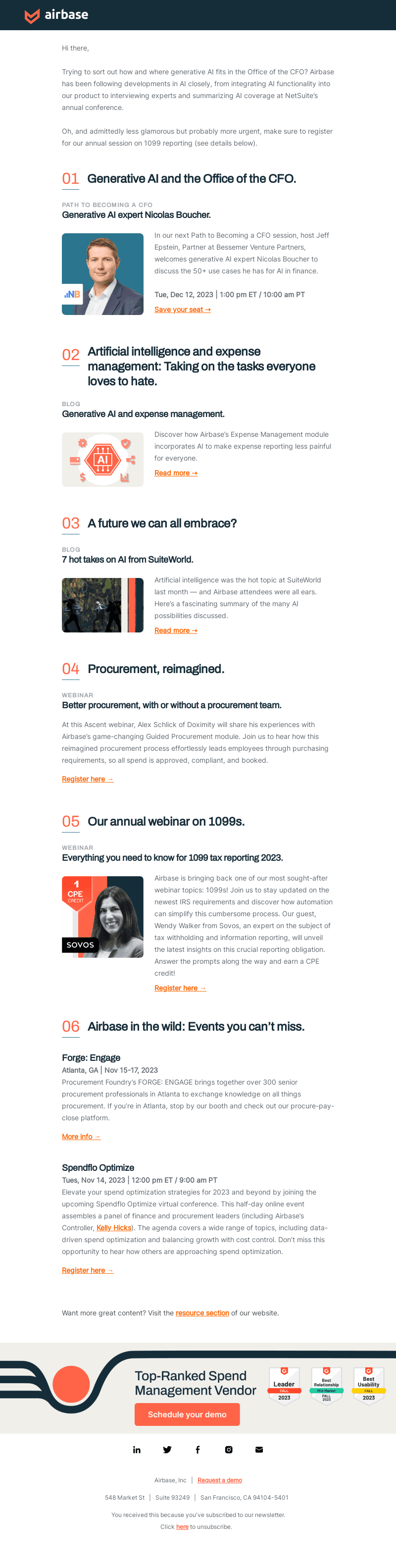 Airbase Insights | November 2023