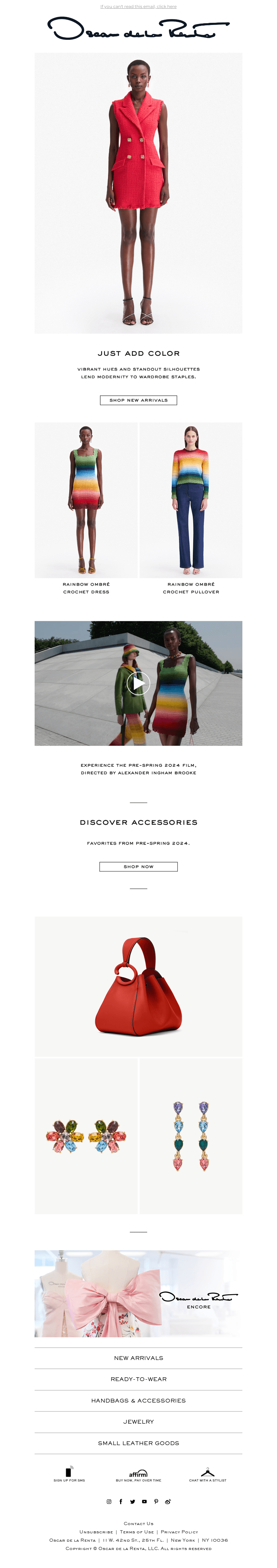 New Arrivals: Just Add Color