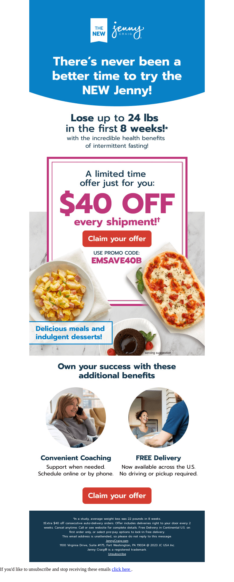 Exclusive: Get $40 Off Every Shipment!