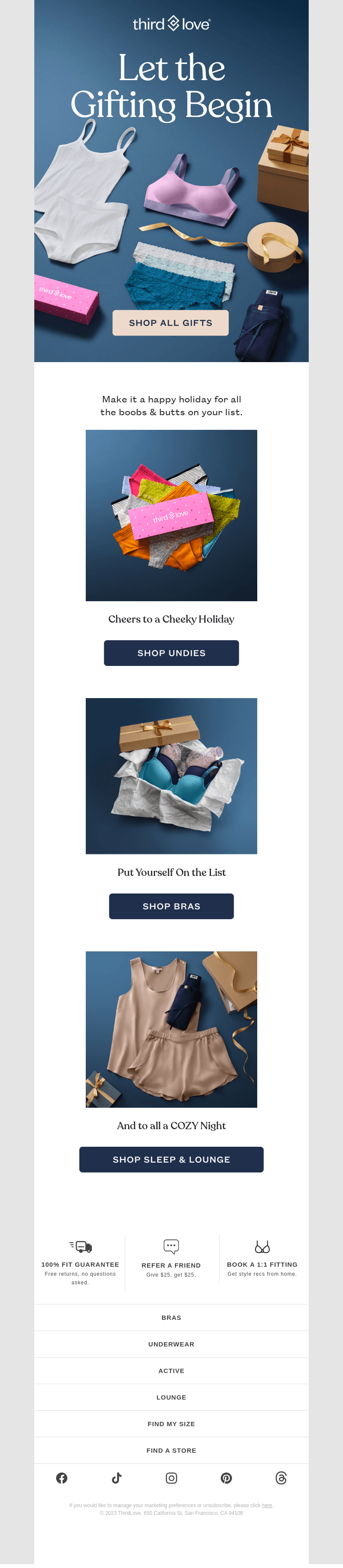 Happy holiday gifting 🎁 starts now
