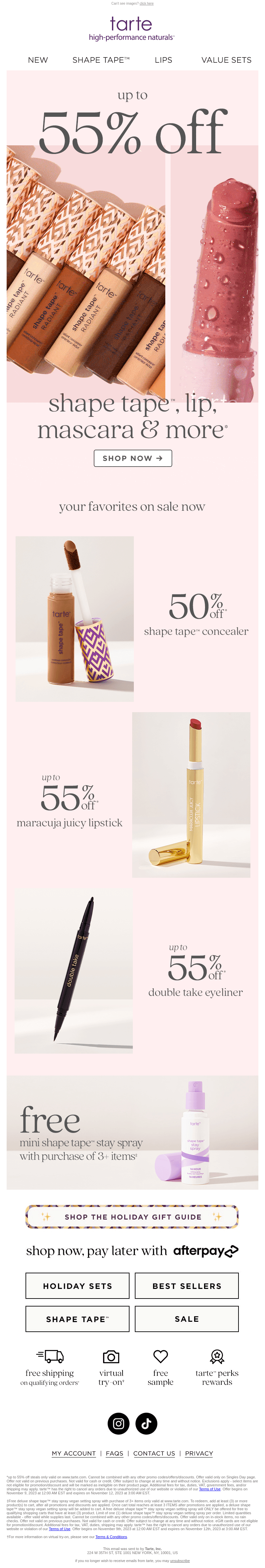 Tartelette, being single has its perks