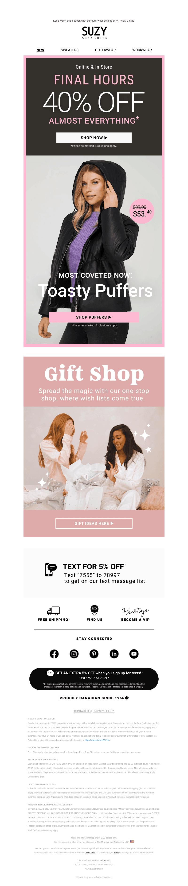 Final Call 🚨 40% Off Almost Everything Is Ending Soon