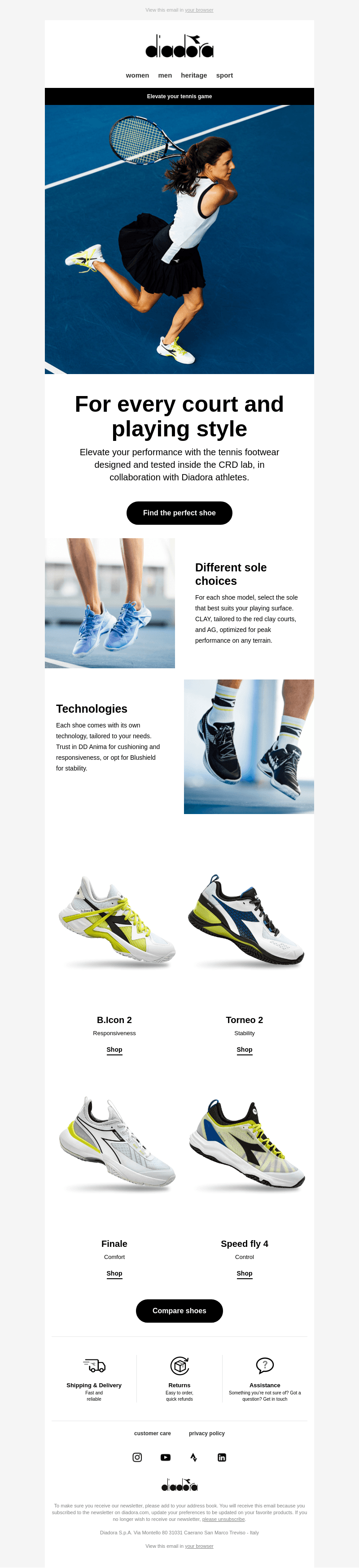 Elevate your tennis game