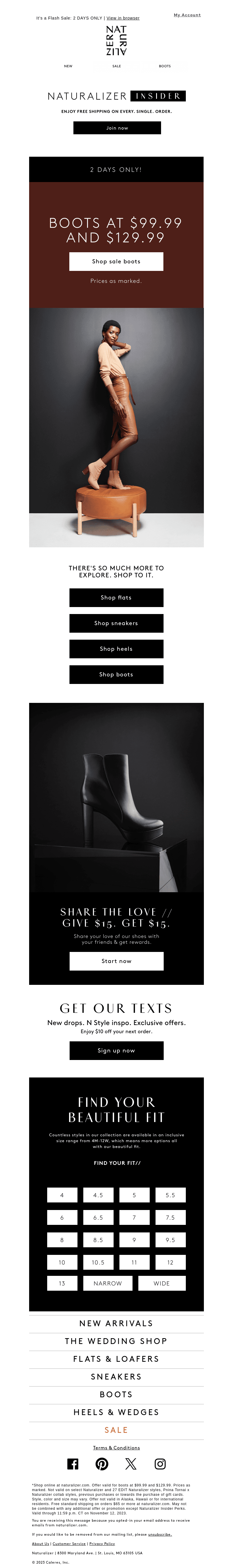 We hardly ever do this: Boots under $130!