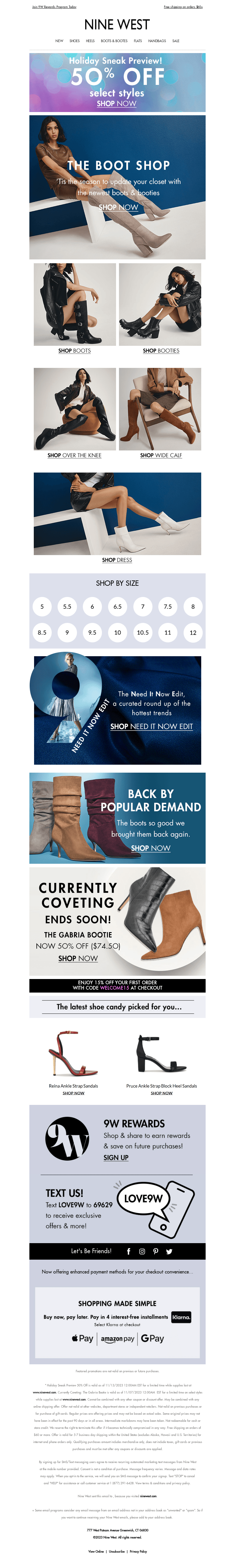 50% OFF Holiday Sneak Preview