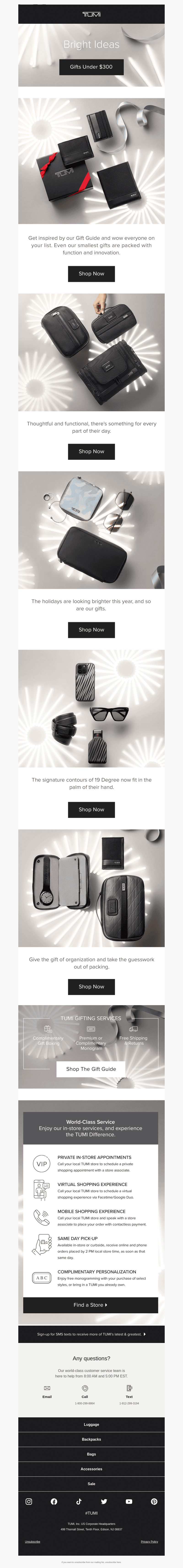 Gifts Under $300: Premium Accessories & More