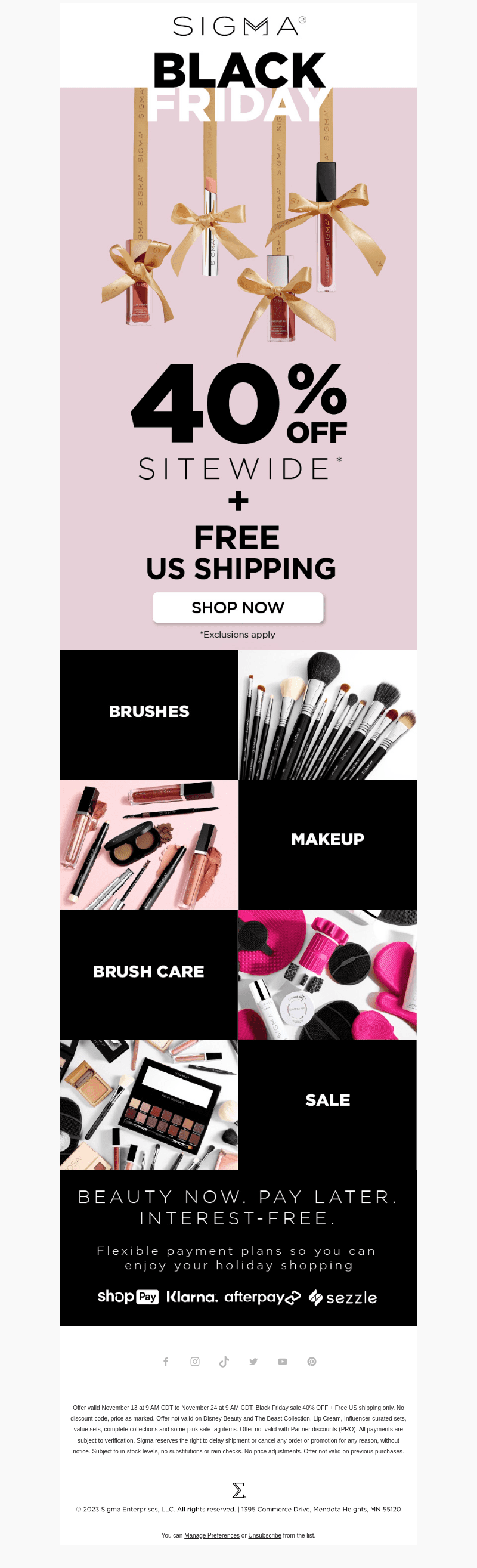 40% OFF Sitewide Starts NOW!