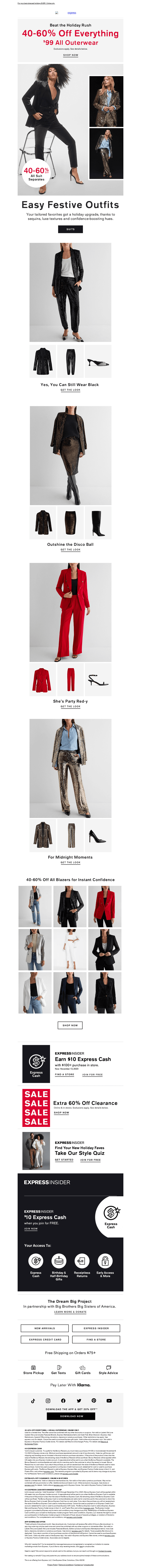 40-60% off polished separates to see you through 🖤✨🥂