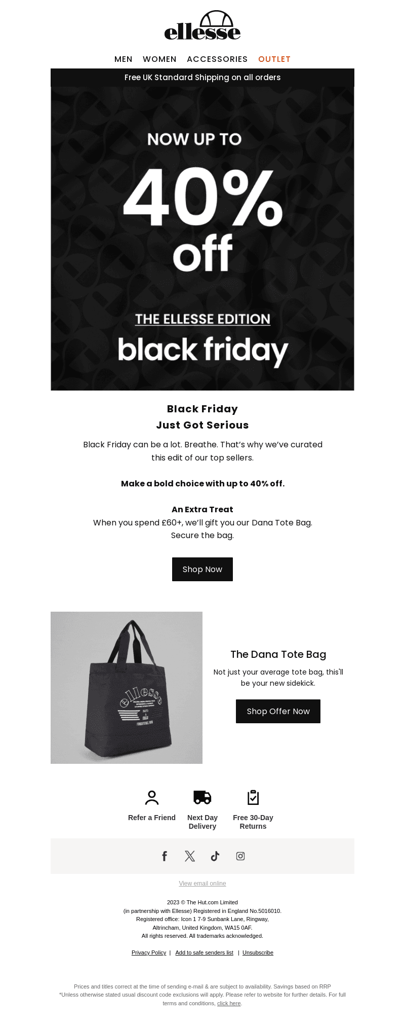 Free gift on orders over £60 👀