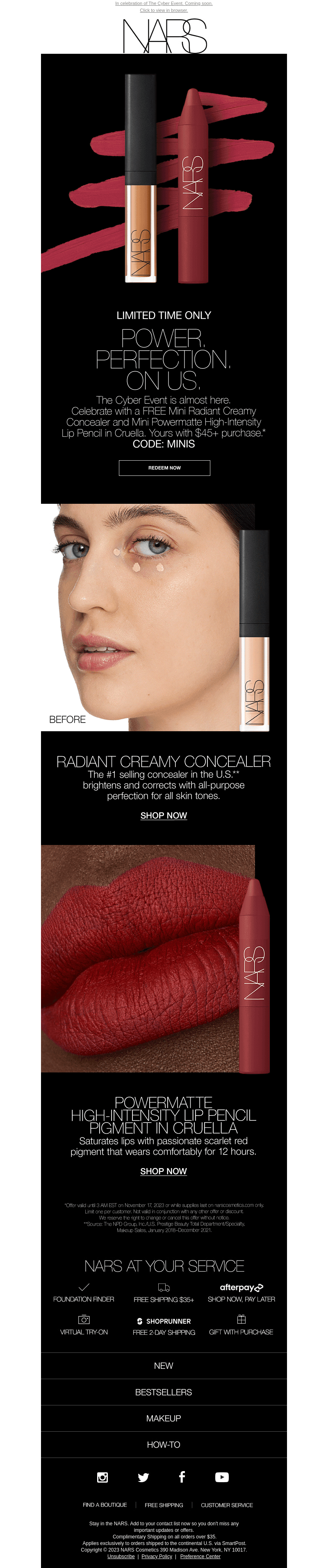 Take two: Free mini must-haves.