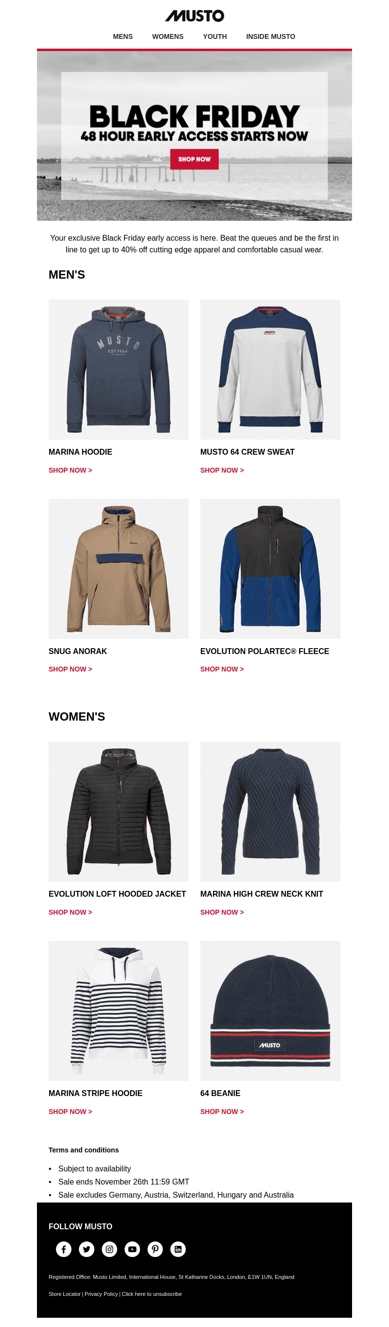 Your exclusive Black Friday early access!