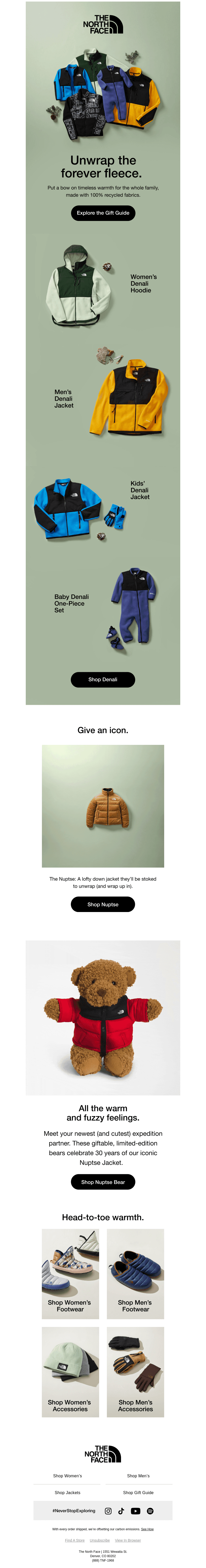 Top gift pick: The Denali Jacket.