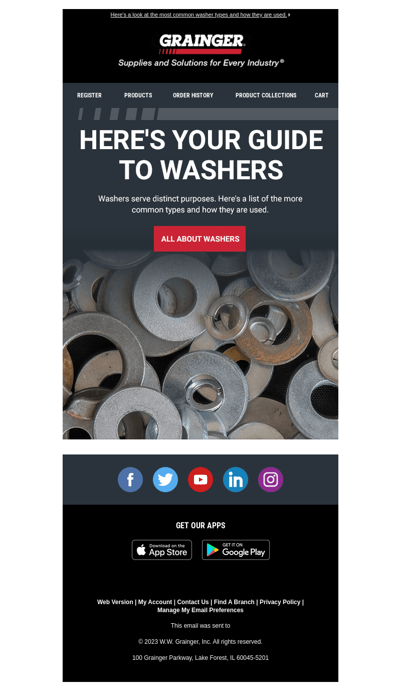 Washers Serve Distinct Purposes. Here's a Guide.