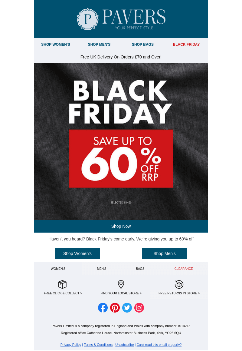 Black Friday launch is here