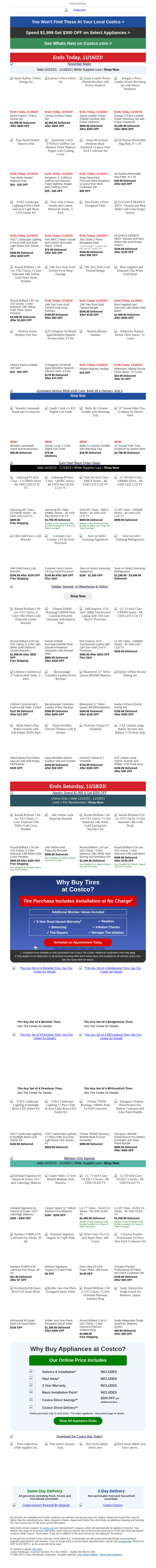 Online Savings Event ENDS TODAY!