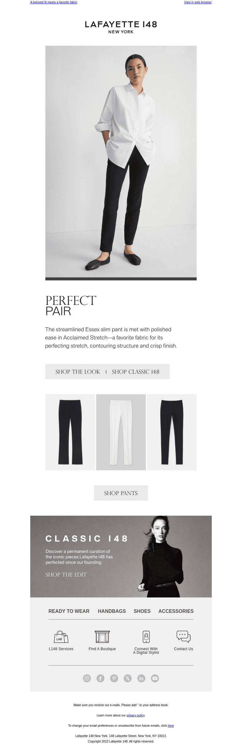 New in Acclaimed Stretch