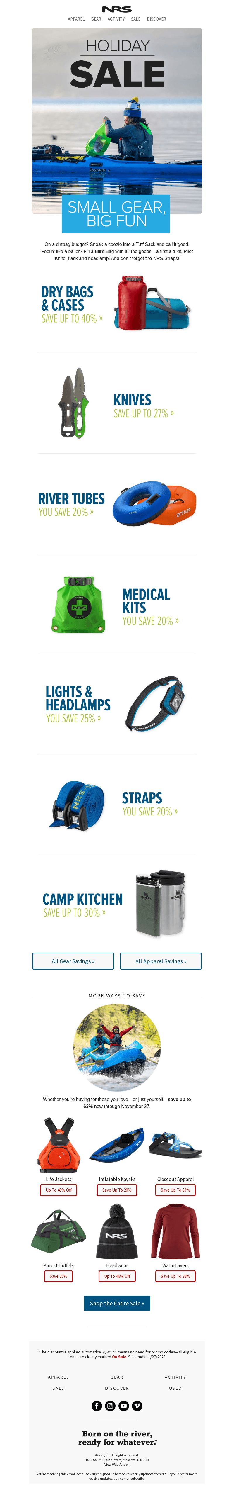 Holiday Save: Big Savings on Small(ish) Things