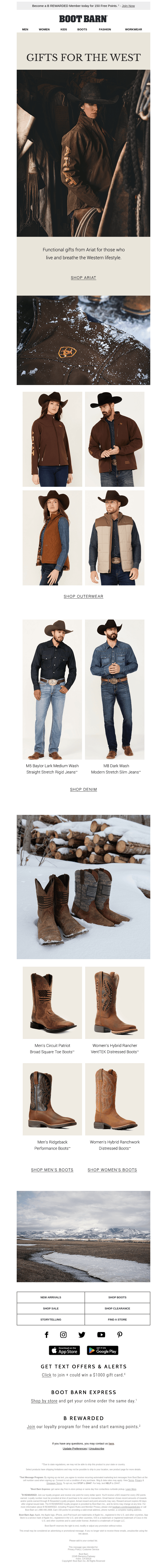 Top Holiday Gifts from Ariat