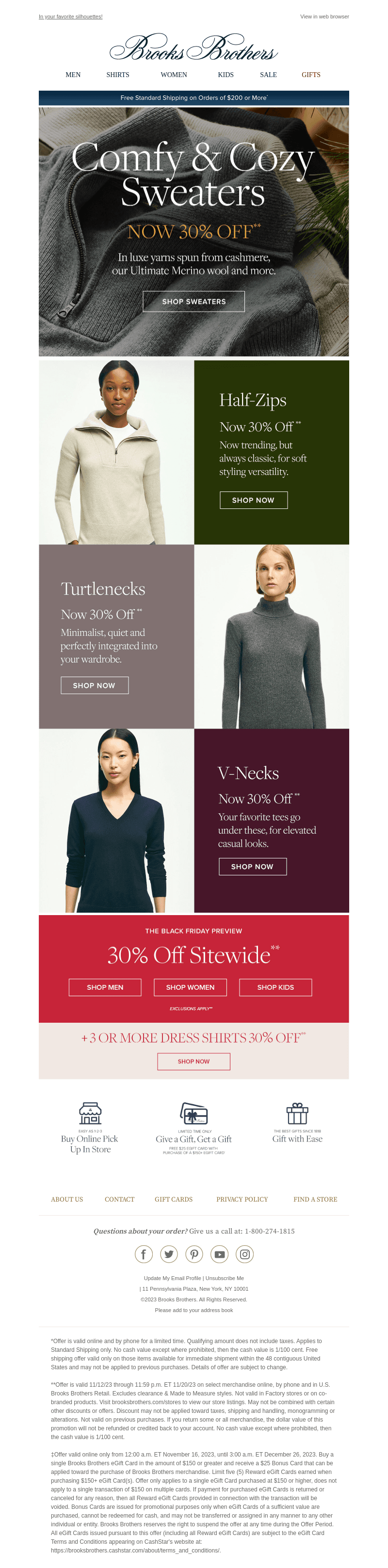 30% off sweaters you'll treasure