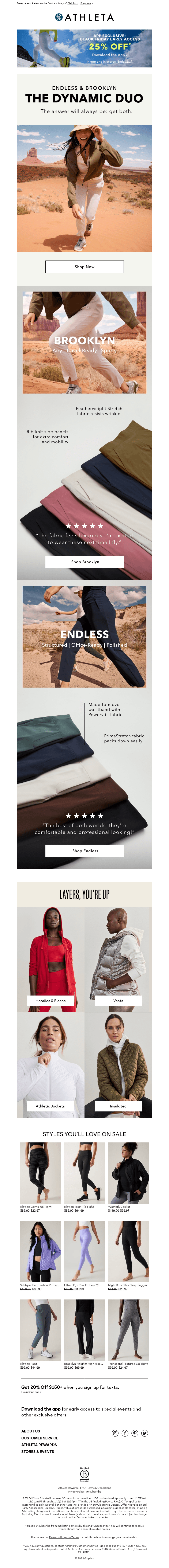 Act fast: 25% off in the App ends soon