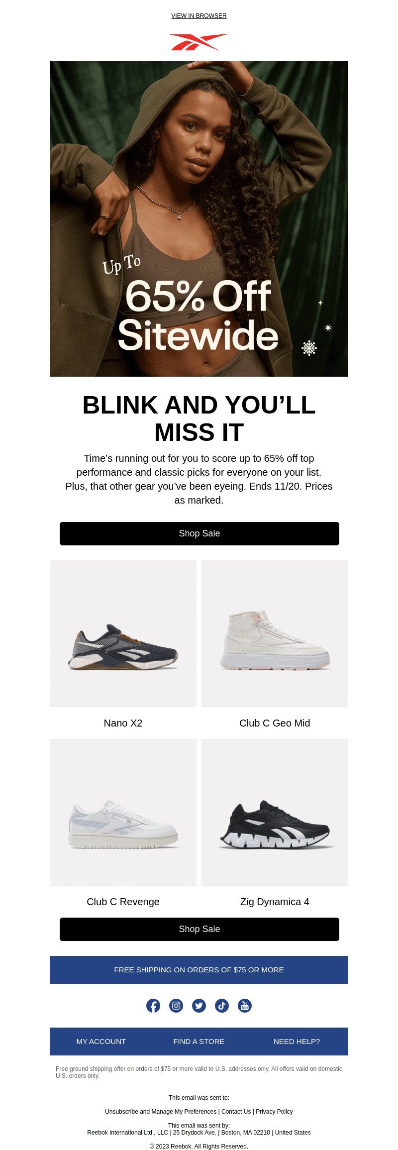🚨 LAST CALL: Up to 65% off sitewide