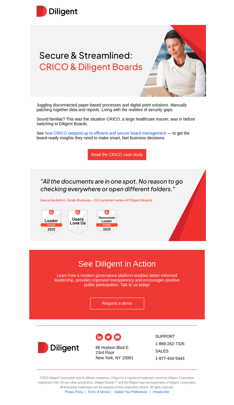 How CRICO modernized with Diligent Boards
