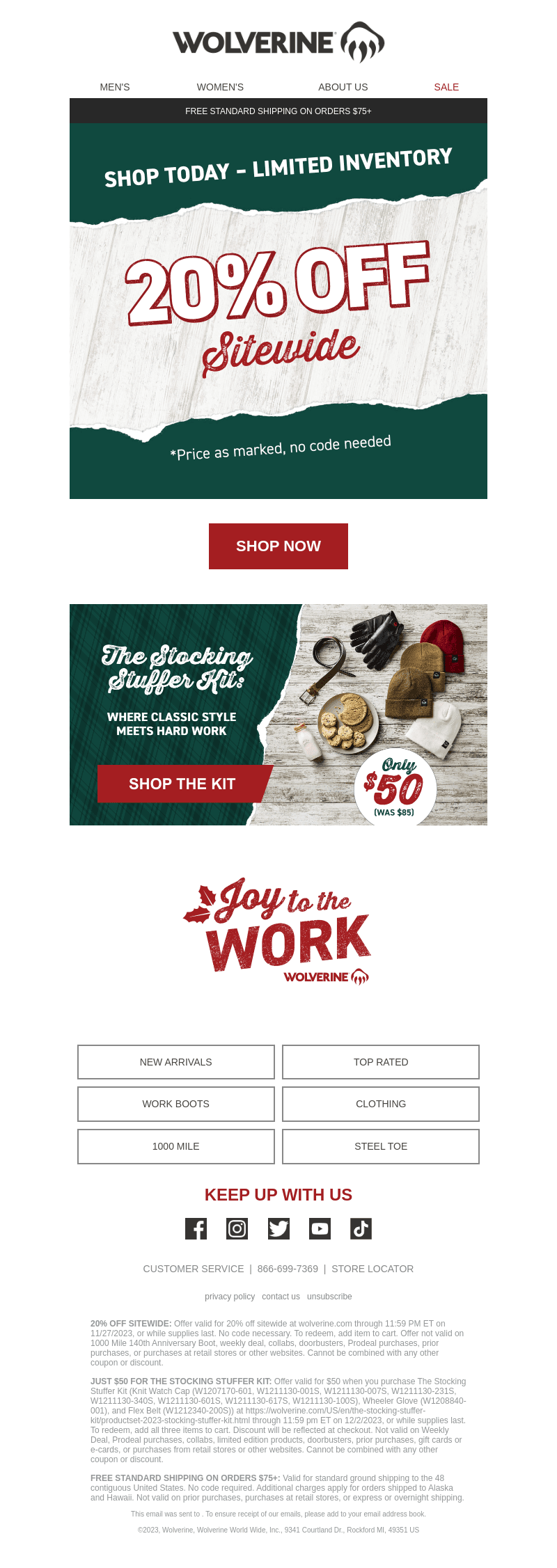 SALE ALERT: 20% Off SItewide!