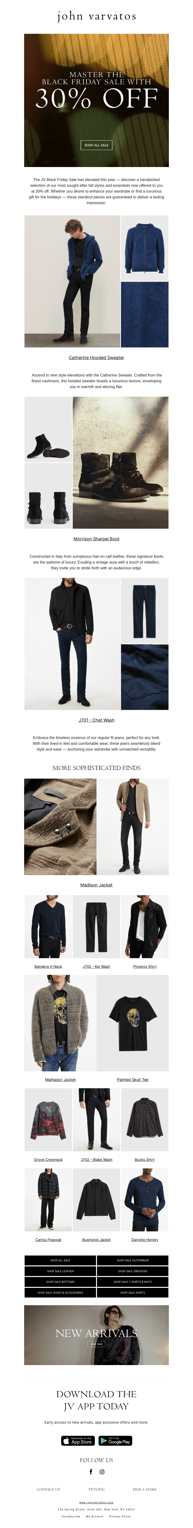 First Look | 30% off Black Friday Styles