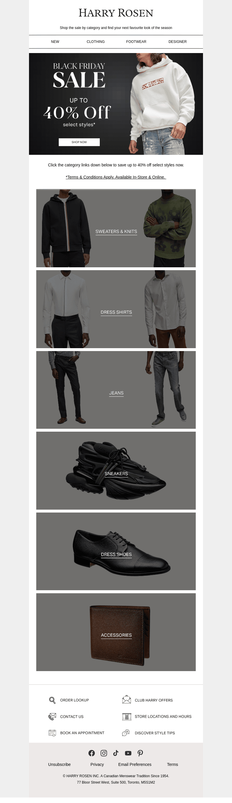 Save Up to 40% Off Black Friday*