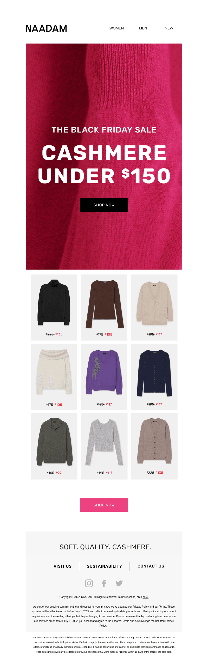Cashmere Under $150
