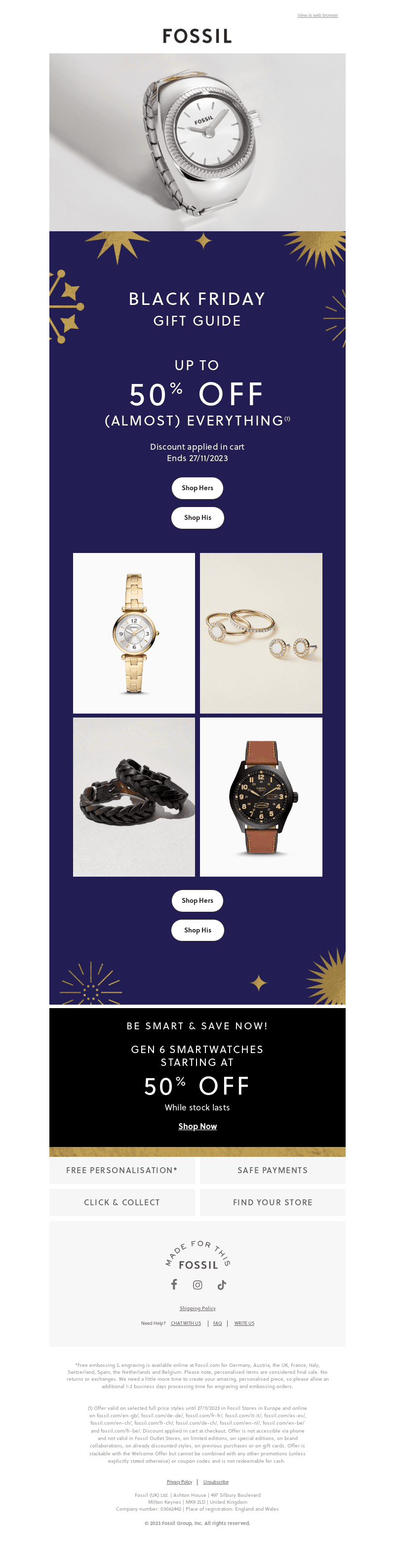 Gifts for everyone on the nice list