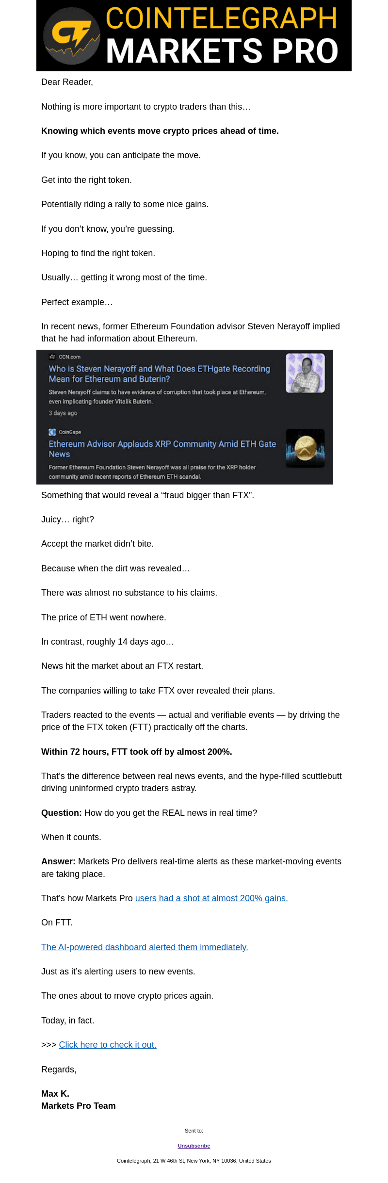 [ETHGate] The Fraud That Never Happened?