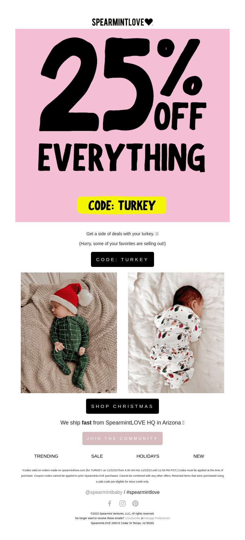 everything is on SALE!