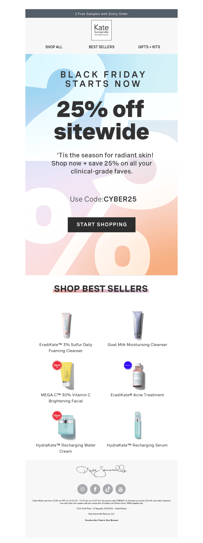 25% off Early Black Friday Event 😳