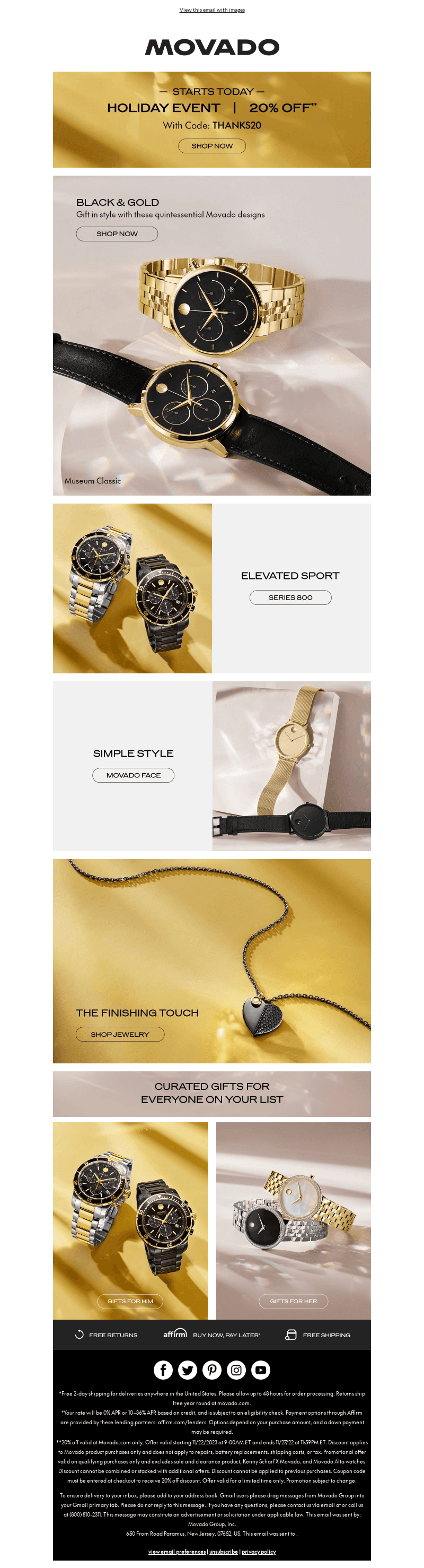 Starts Now: 20% Off Your Order