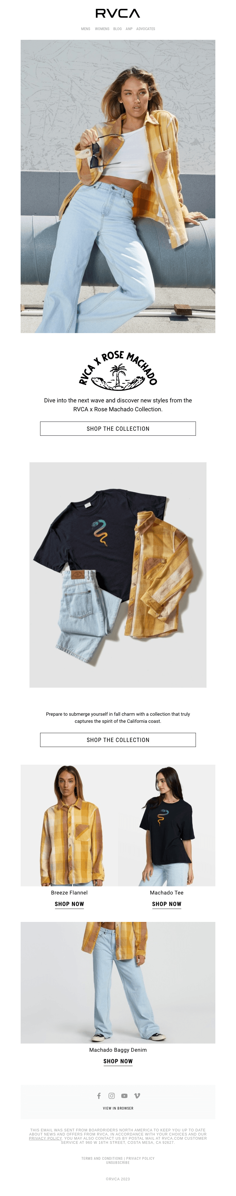 RVCA x Rose Machado— The Next Wave