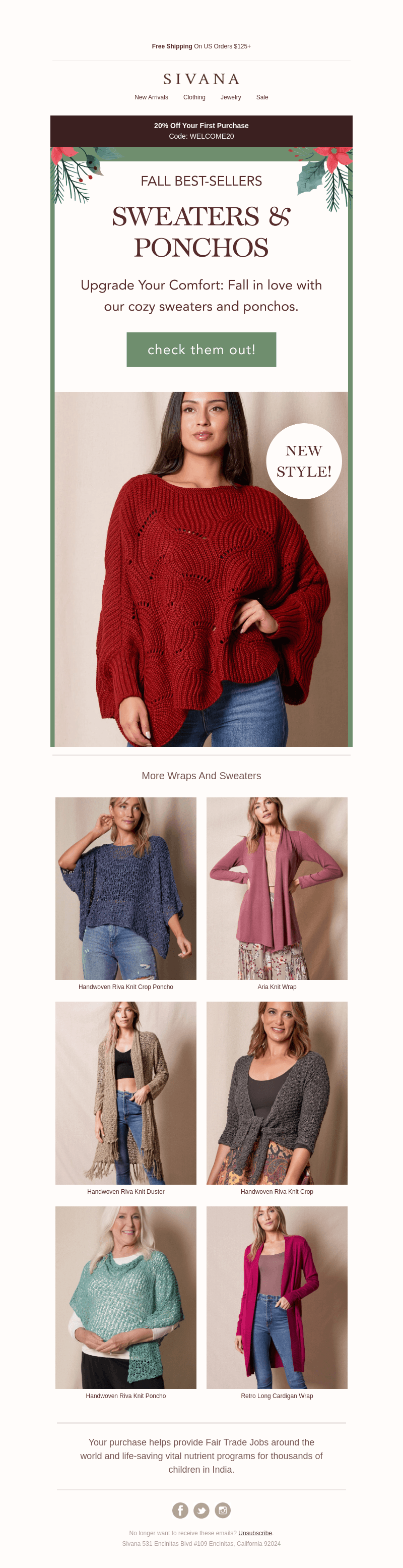 New Seasonal Sweaters Are Here! 🍂⭐