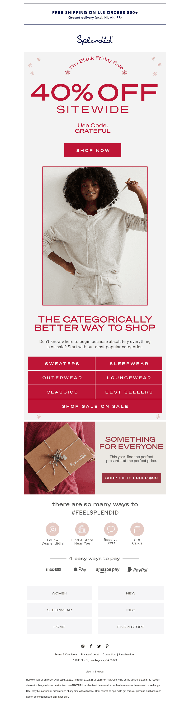 Black Friday ✅ Best Sellers ✅ Sweaters ✅ Outerwear