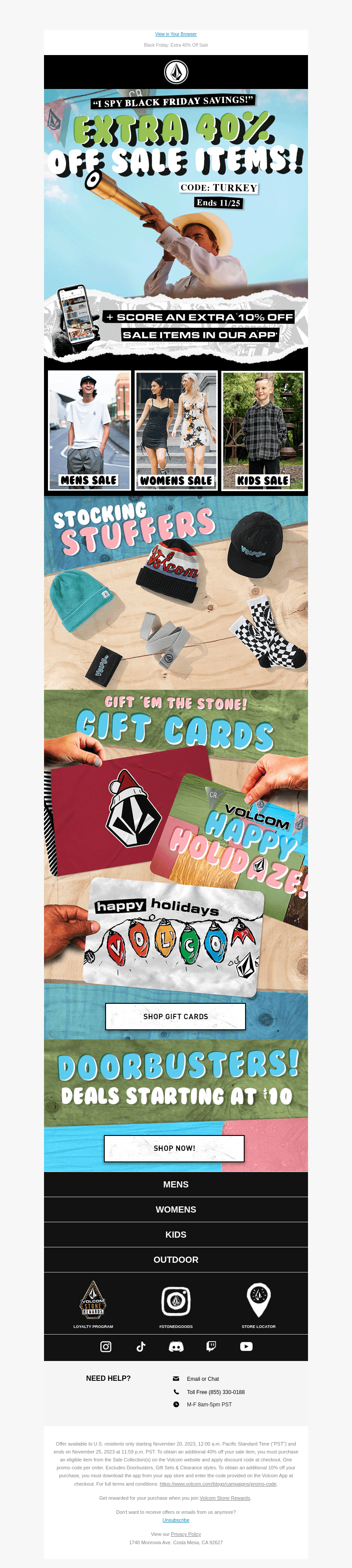 Gobble gobble grab an extra 40% OFF SALE!
