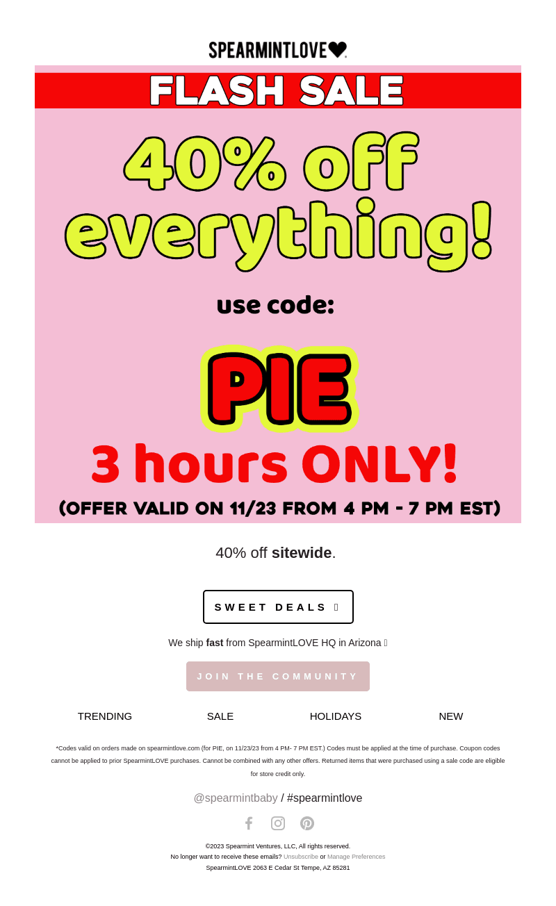 flash sale - 40% OFF