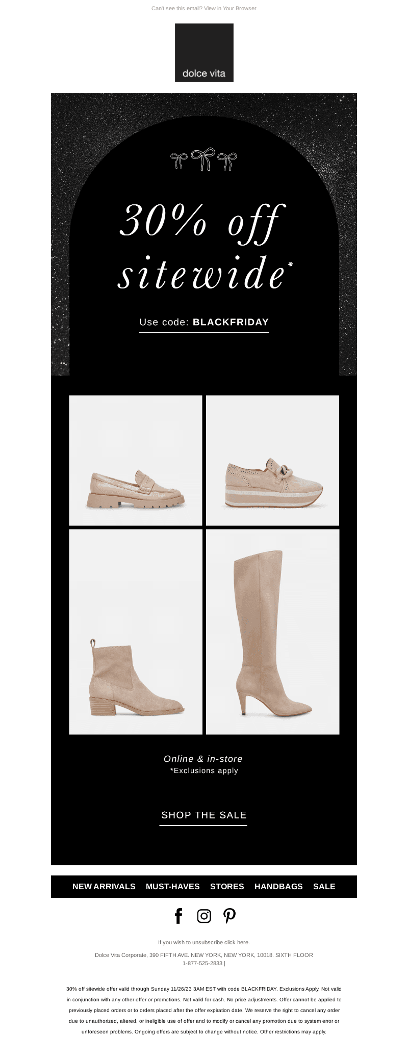 BLACK FRIDAY HAS ARRIVED