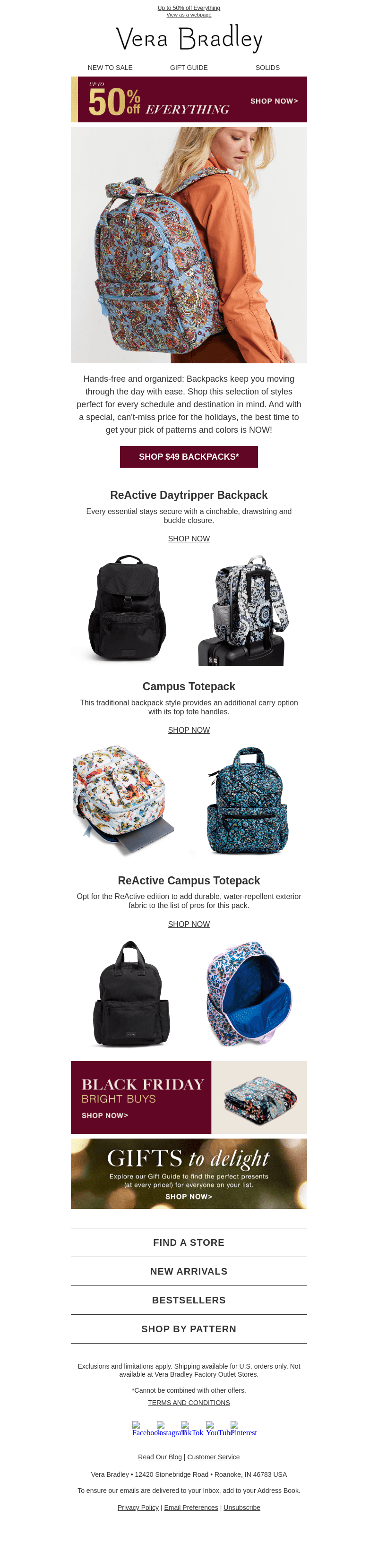 The perfect backpack is only $49 away!
