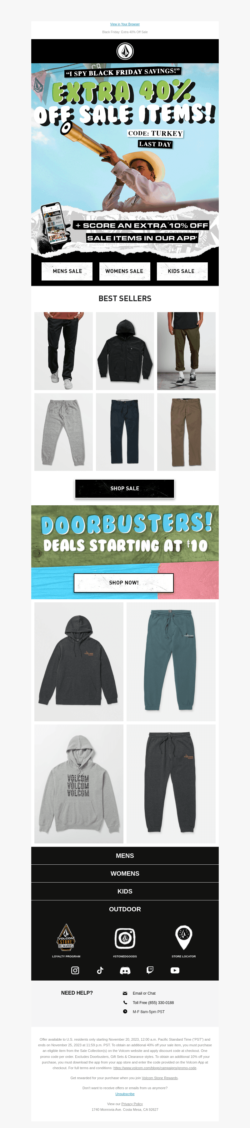 EXTRA 40% OFF SALE 🗣️ Last Day!