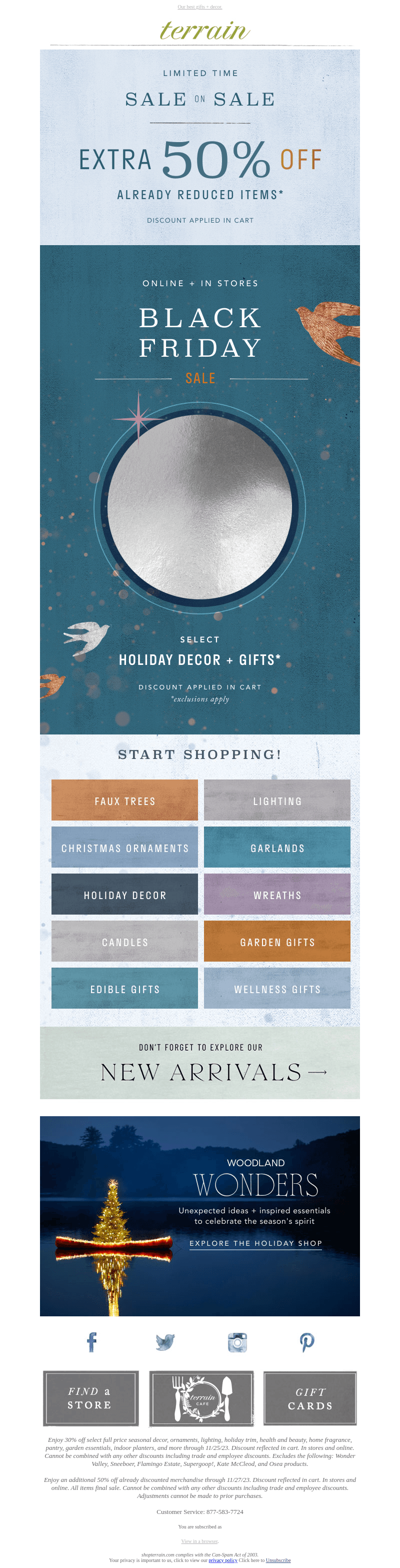 BLACK FRIDAY means 30% OFF!