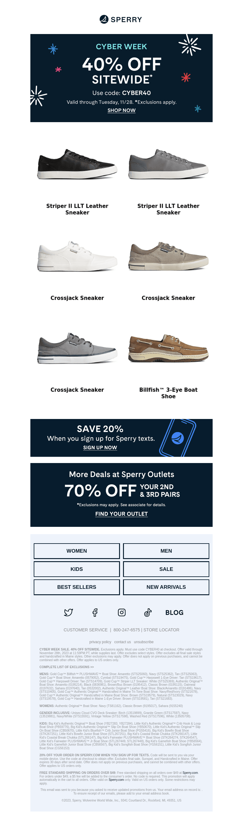 40% off styles you've been eyeing! 👀