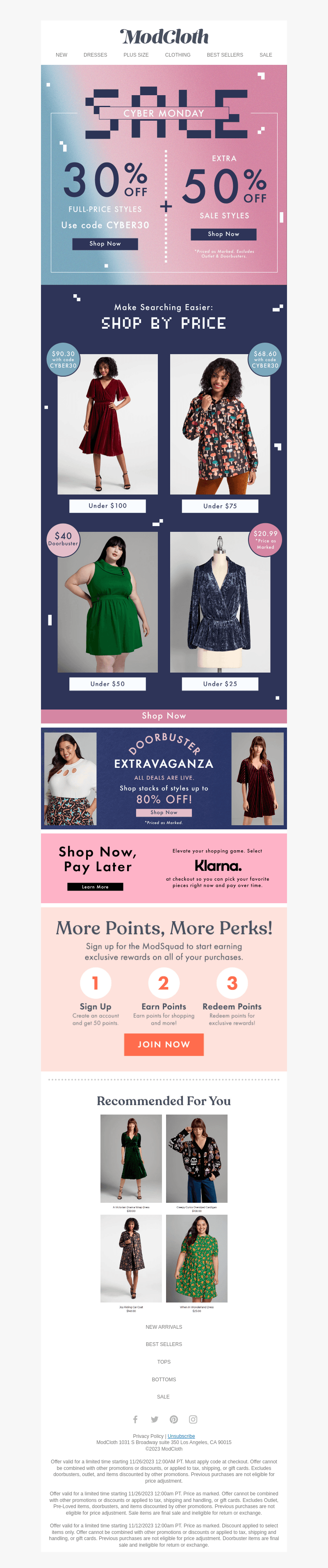 Cyber Deals As Low As $4