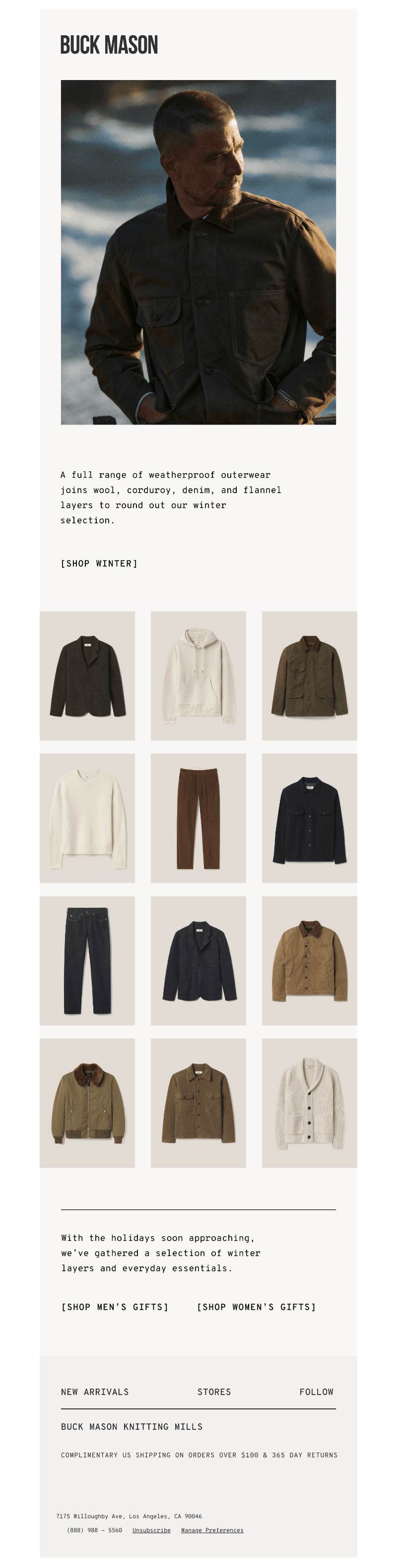 The Winter Roundup