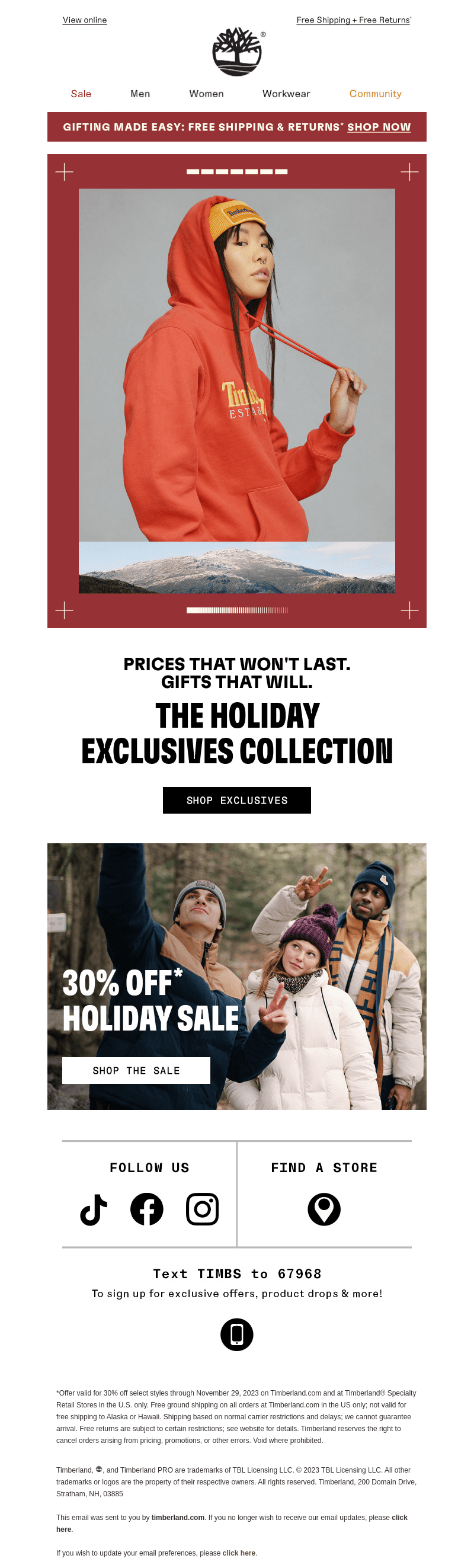 Gifting made easy with HOLIDAY EXCLUSIVES!