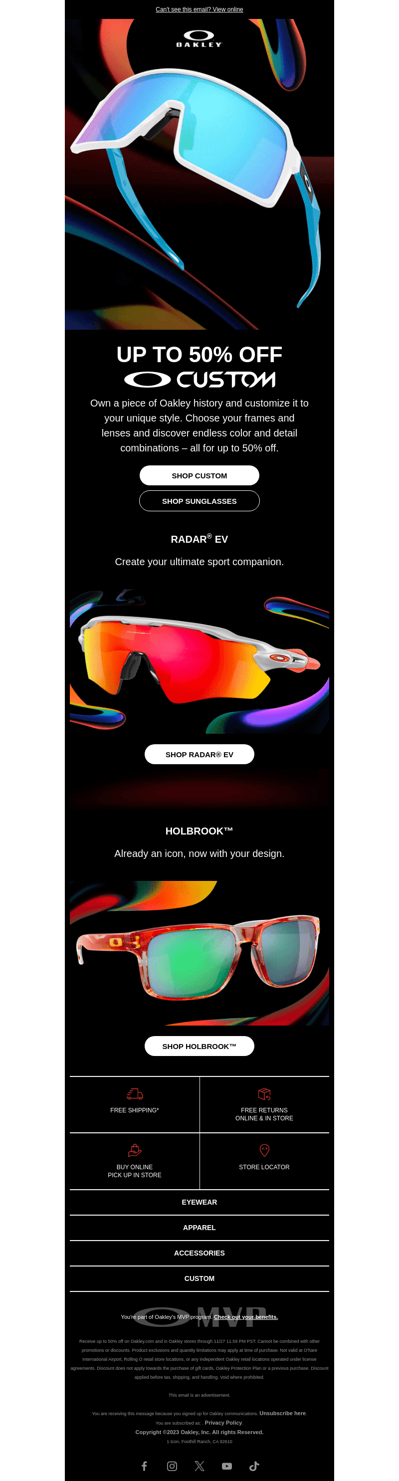 Up To 50% Off Custom Eyewear