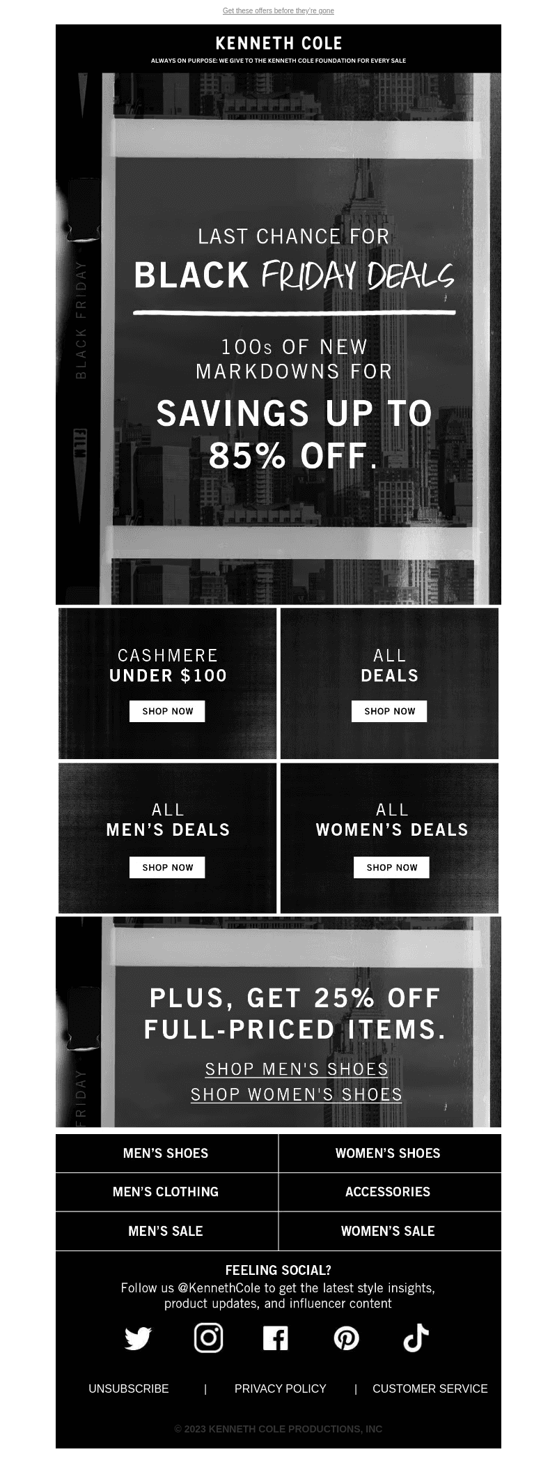 Bye-Bye Black Friday Deals